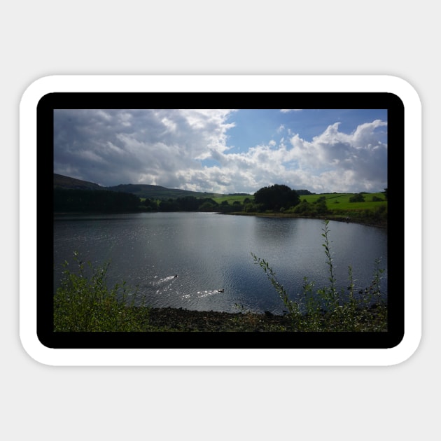 Lakeside View Sticker by Nicole Gath Photography